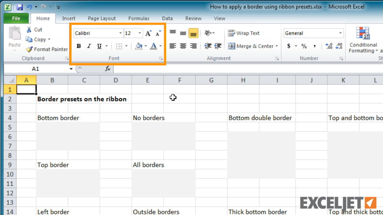 excel-tutorial-how-to-apply-a-border-using-ribbon-presets-in-excel